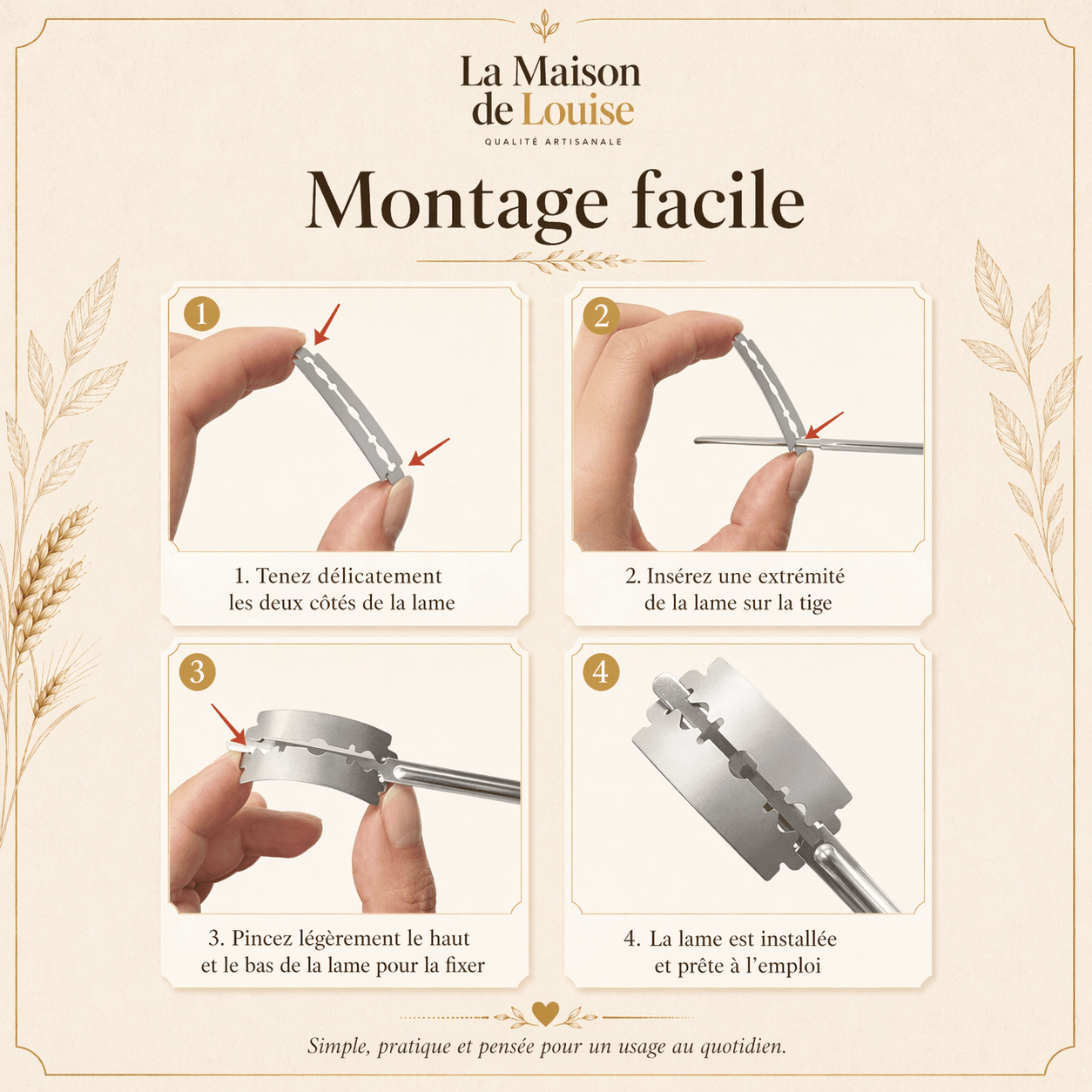 La Lame à pain artisanale de Louise